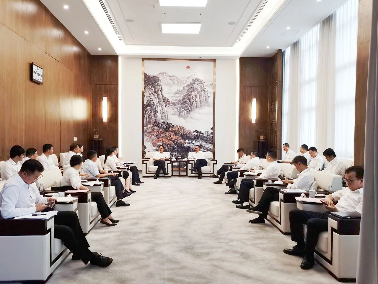 深化务实合作 互促共赢发展｜王新城董事长拜会湖北交投集团党委书记、董事长卢军