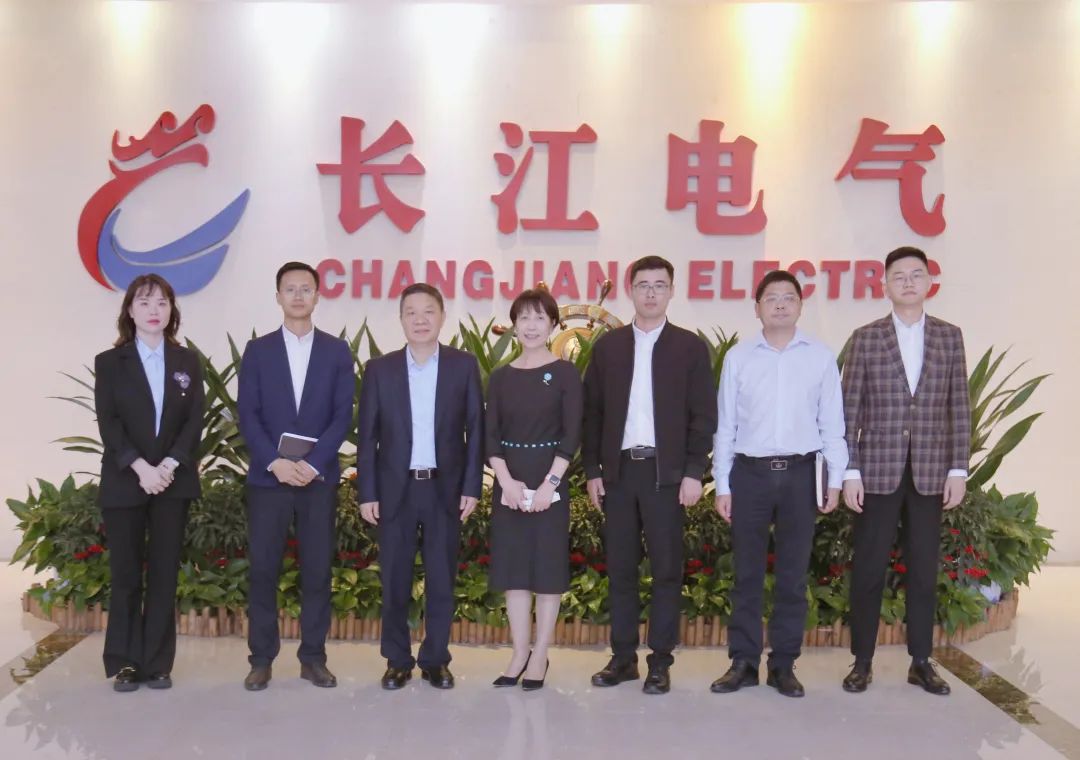 武汉东湖高新区管委会副主任冯立走访调研长江电气